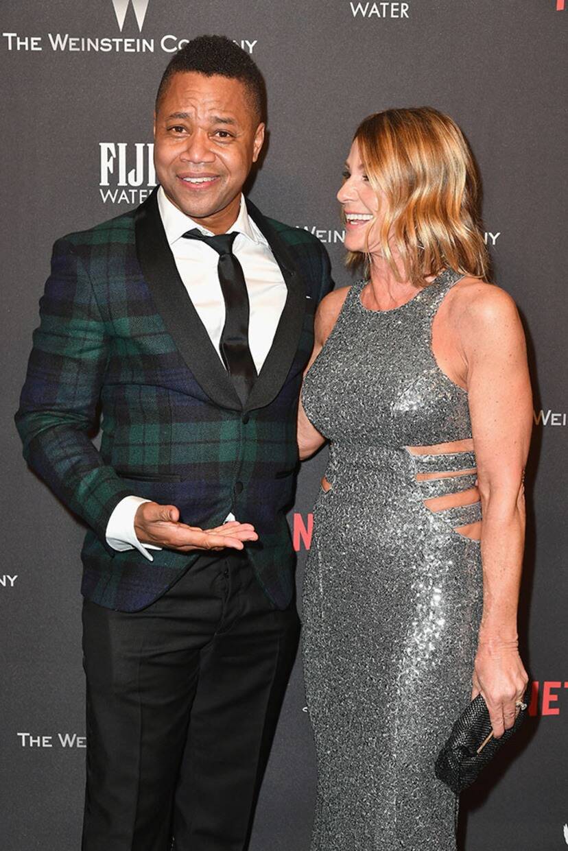 Cuba Gooding Jr. and Sara Kapfer.